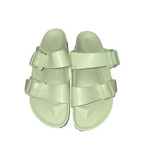 Women's 8- Birkenstock Sandals - Light Green